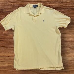 Men’s Polo Ralph Lauren Yellow Classic Fit shirt Large